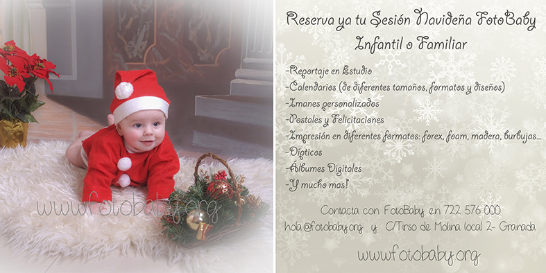 Sesión Fotográfica de Navidad Granada