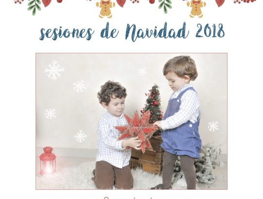 Sesiones Fotográficas de Navidad 2018 en Granada