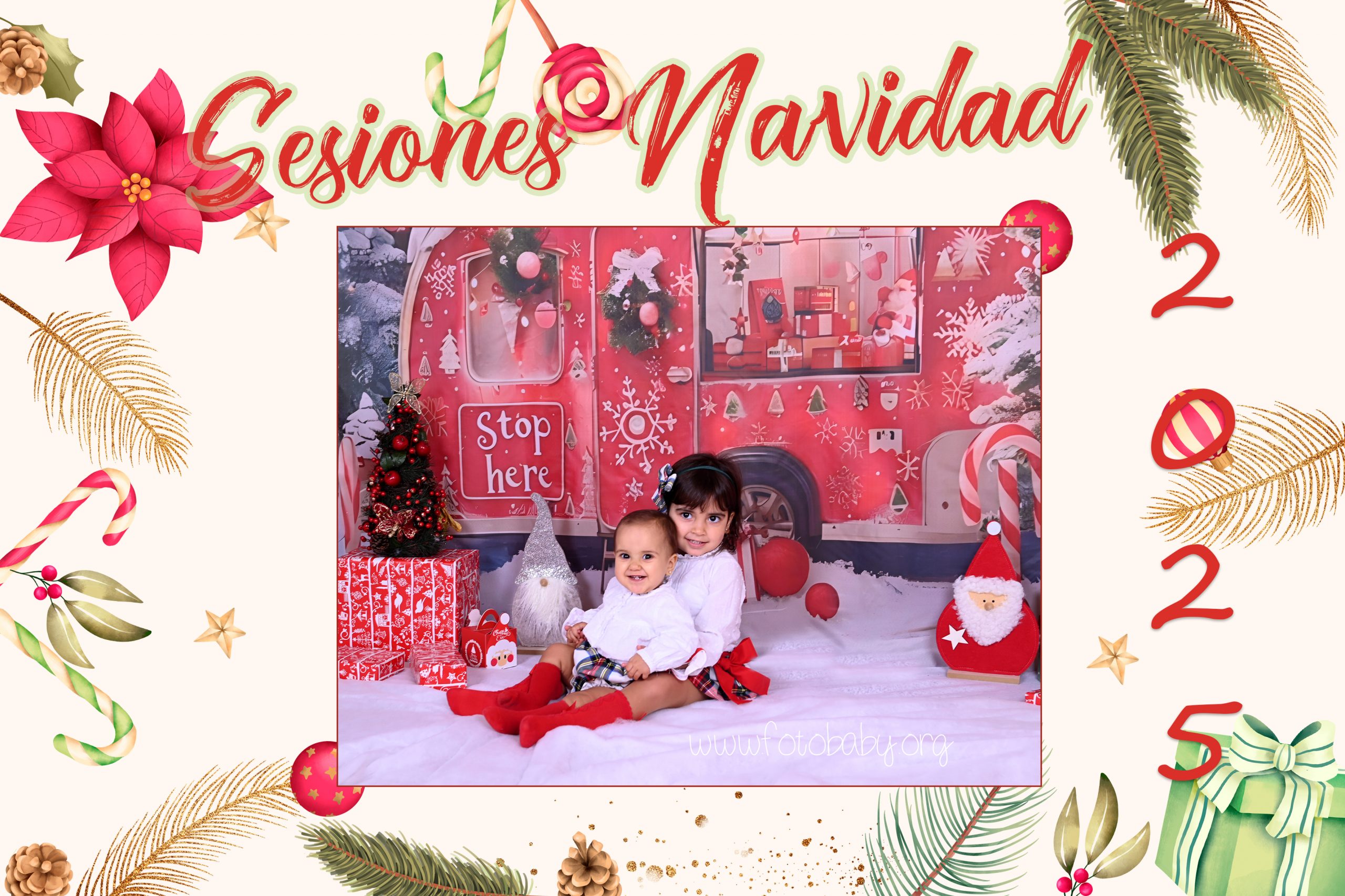 Sesiones Navidad 2025 FotoBaby Granada